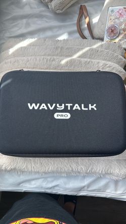 Wavy talk pro triple head hair curler