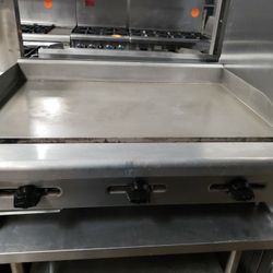 Used Radiance 36"L Manual Griddle Natural Gas