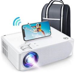 Brand New in Box Pro Performance WiFi Projector, Full HD Native 1080P Projector w/ 300" Display, Sup