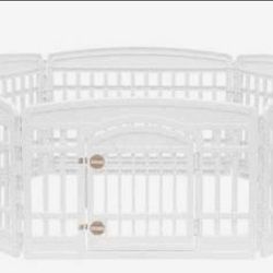  24'' 6 Panel Exercise Pet Playpen with Door