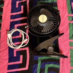 Wireless 3 Speed Clip Fan Strong And Fast Charging 