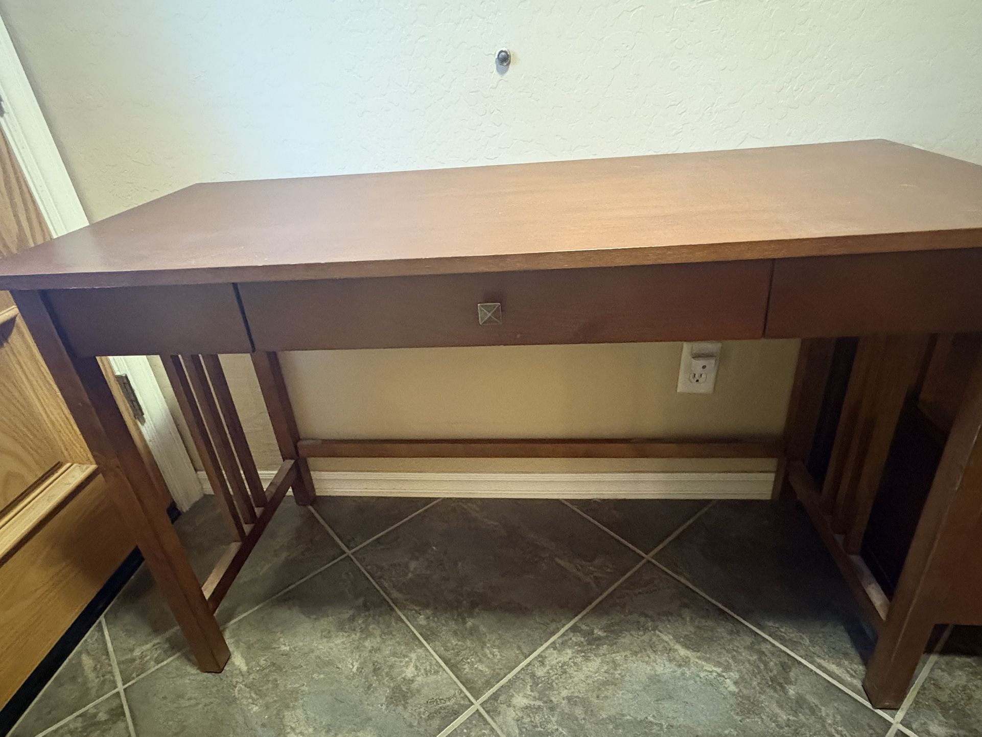 Threshold Desk and File Cabinet