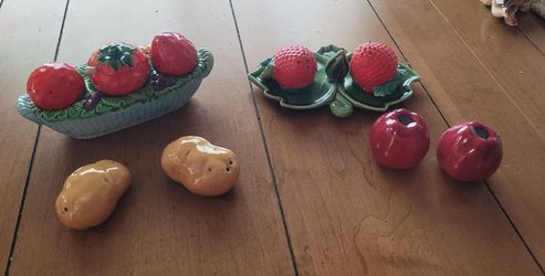 Vintage Salt and Pepper Shakers