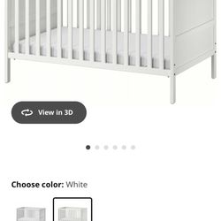 IKEA Crib With Mattress