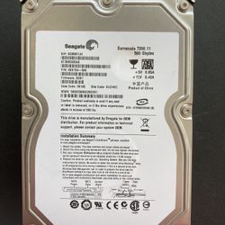 98X154-568 Seagate Barracuda 7200.11 500GB 7200RPM SATA 3Gbps 32MB Cache 3.5-inch Internal Hard Drive