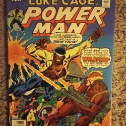Luke Cage Power Man #32. 1st. Wildfire.