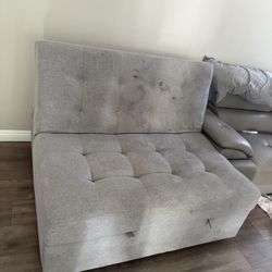 Grey Sofa Bed 