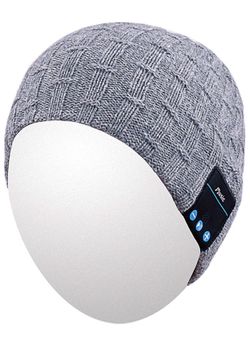 Music Beanie Hat with Bluetooth headphones and microphone