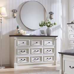 9 drawers dresser