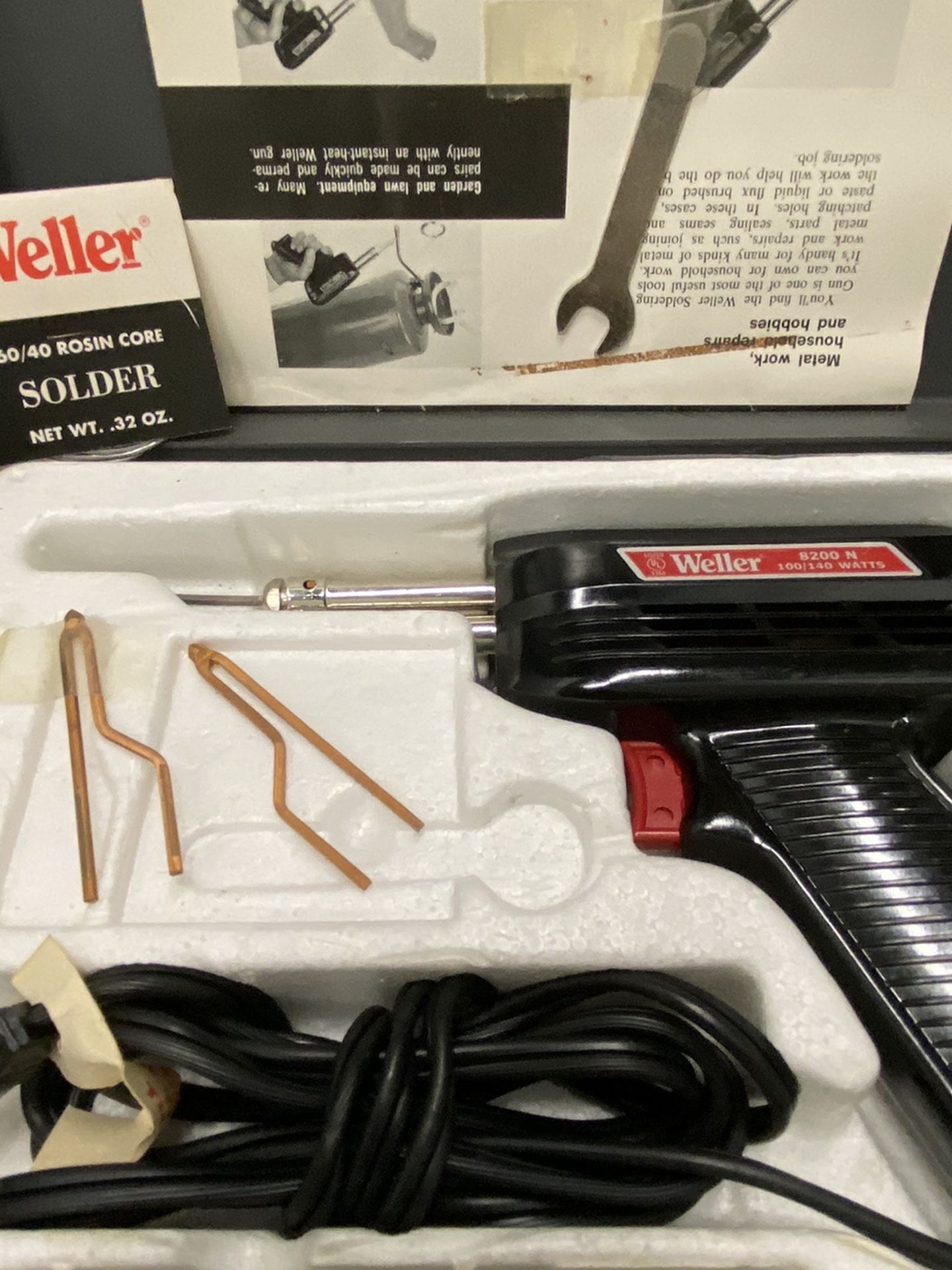 Weller industrial Soldering Gun 120w Like New