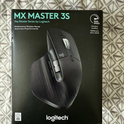 Brand New Logitech MX Master 3S Wireless Performance Mouse -Black 