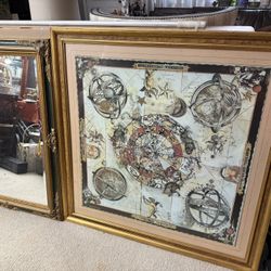 Huge 1904 Terra Incognita Map 