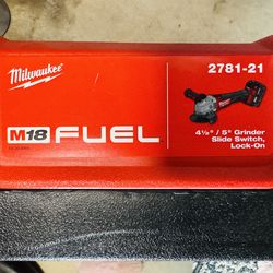 Milwaukee M18 FUEL 4-1/2" / 5" Angle Grinde Case Only