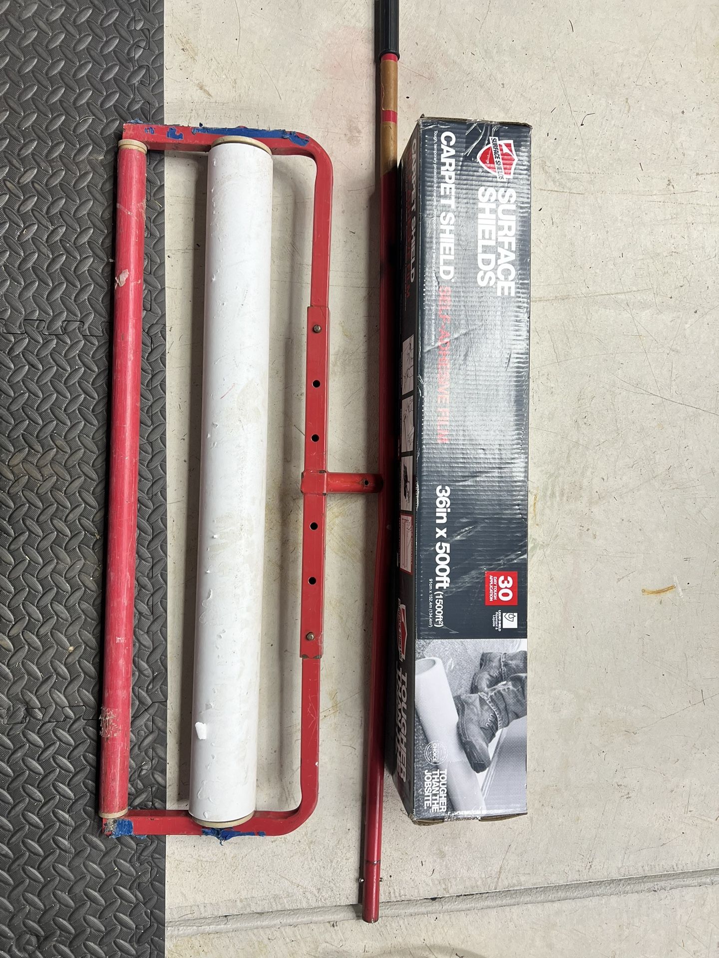 SURFACE SHIELD CARPET SELF ADHESIVE PROTECTION