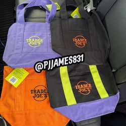 “2025” Trader Joes Halloween edition, mini tote bag bags set of 4