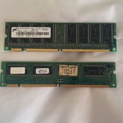 256MB  And SDRAM memory spectek 128mb 133 MHz