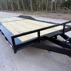 2026 Tandem axle 8.5x24ft drive over fender trailer