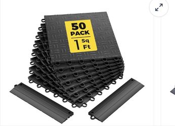 CAMMOO Garage Floor Tiles-ONLY 1 BOX AVAILABLE