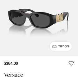 Versace Sunglasses Blk Ve4361