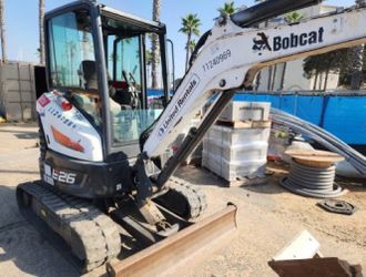 2021 Bobcat E26 Mini Excavator