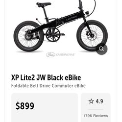 BRAND NEW STILL ON THE BOX XP Lite2 JW Black eBike
