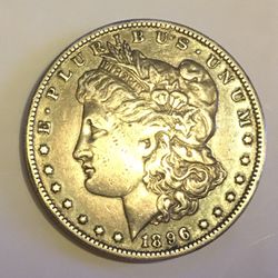 1896 Morgan Silver Dollar 