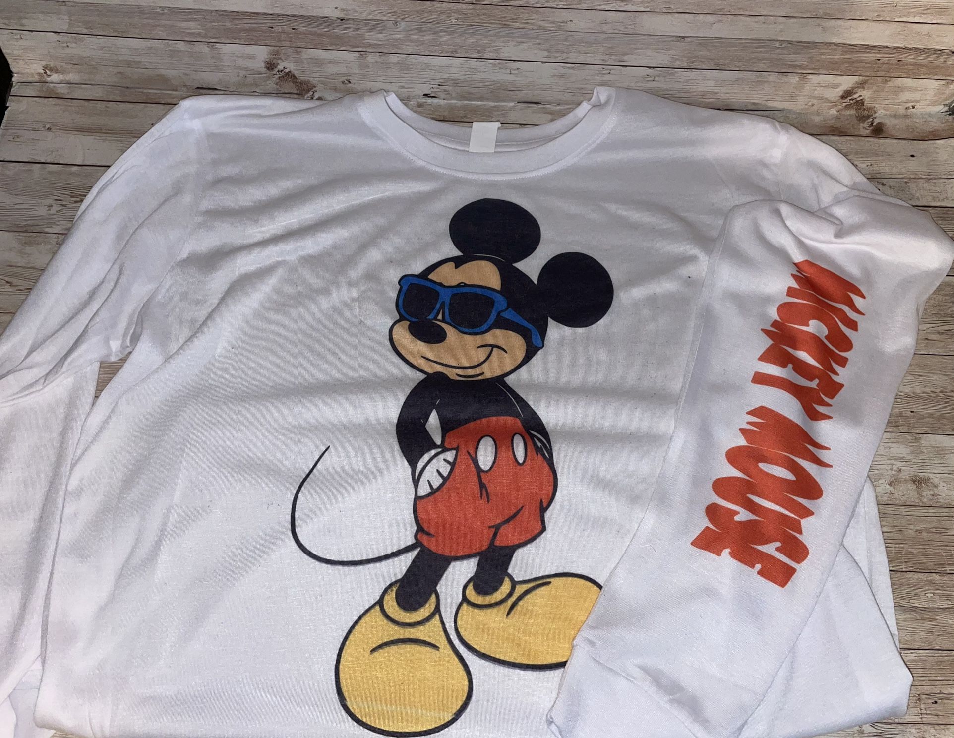 Mickey Mouse Long Sleeve T Shirt