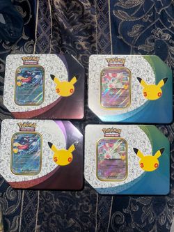 30th anniversary Ex tin Pokemon