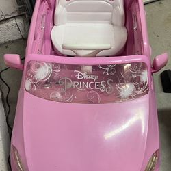 Mercedes Disney Princess Pink Car