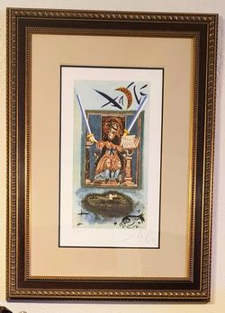 " Salvador Dali " 1978 Ltd. Edition Framed Lithograph