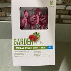 BRAND NEW LED METAL MESH LIGHT SET
