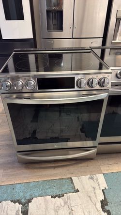 LG electric stove