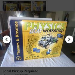 Thames & Kosmos Physics Solor Workshop