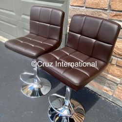 New 2 Brown. Bar Stools 
