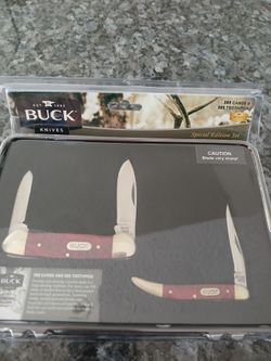 Buck knife set