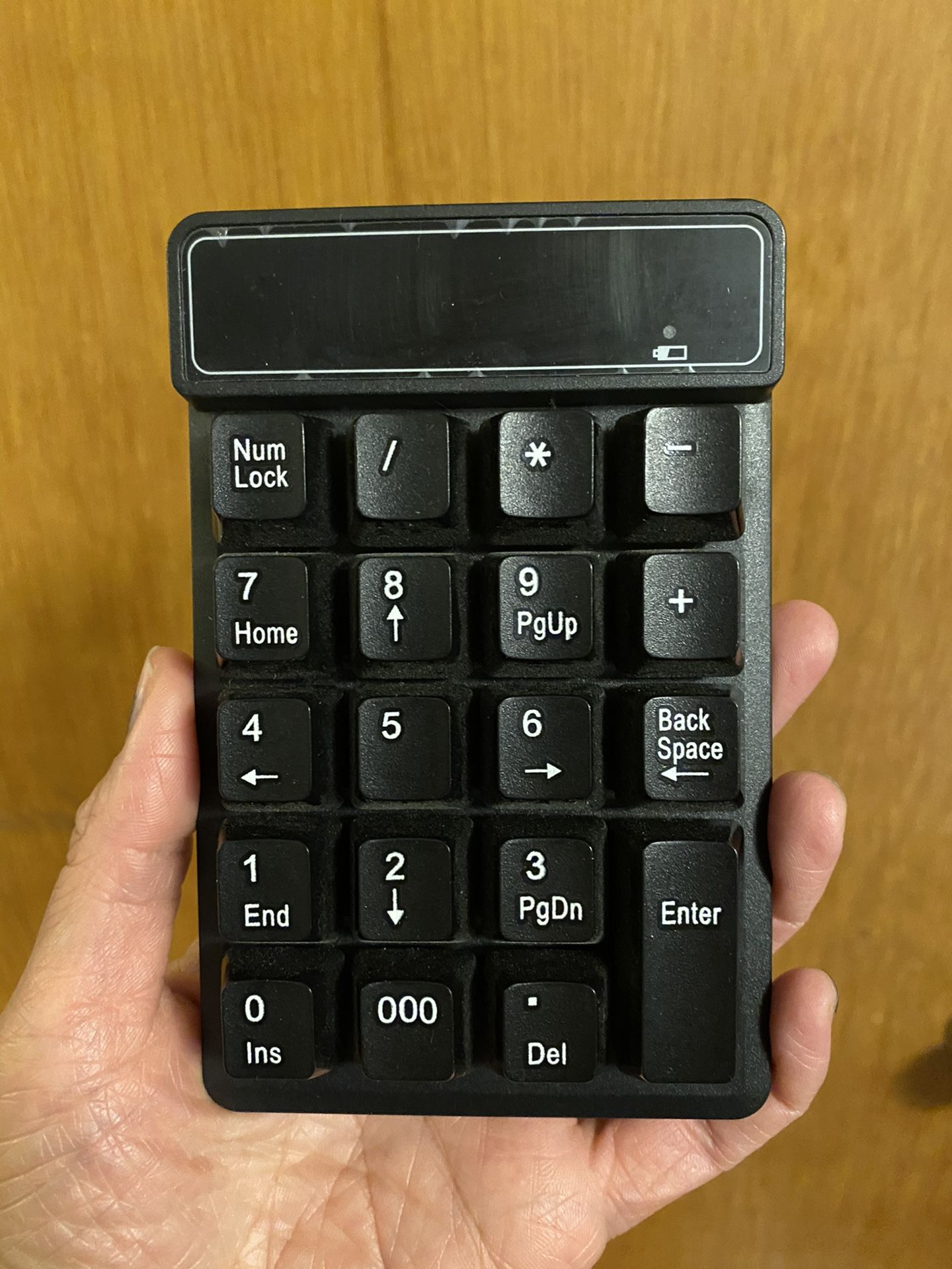 Wireless 10-key keyboard