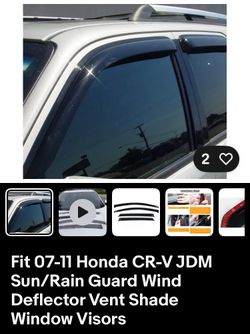 Rain Guards/visors