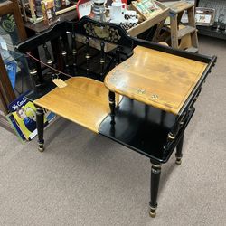 Vintage Ethan Allen Gossip Bench