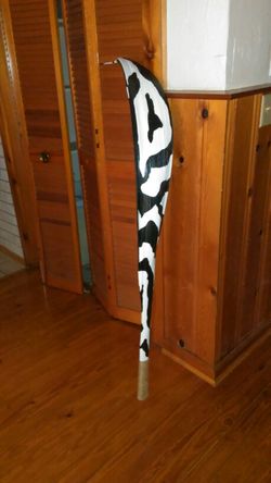 Hand Painted Palm Pod