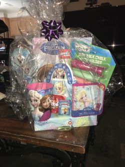 Brand new frozen birthday basket