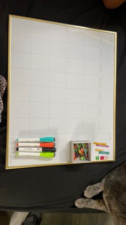 White Board Calendar 