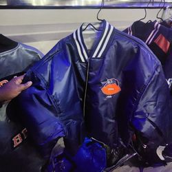 reversible bears starter jacket size 2x only 