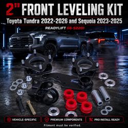 🔥 2" FRONT LEVELING KIT WITH DIFF DROPS- TOYOTA TUNDRA 2022-2026 AND 2023-2025 SEQUOIA 🔥