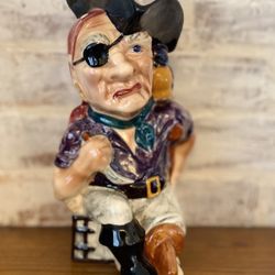 Vintage Shorter & Son Toby Jug – Long John Silver – 1950s