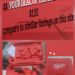 !!Great Deal!! Milwaukee Rotary Hammer