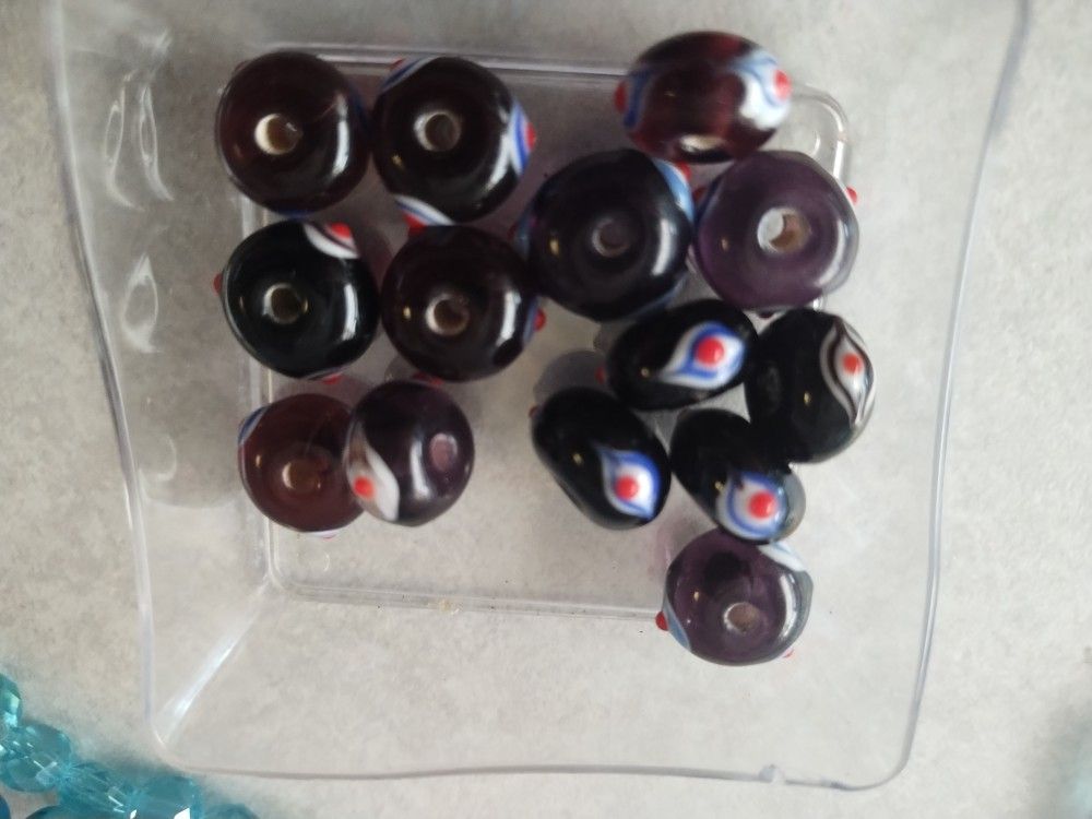 Evil Eye Spacer Beads