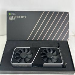 NVIDIA GeForce RTX 3070 Founders Edition 8GB GDDR6 - Graphics Card, TESTED 