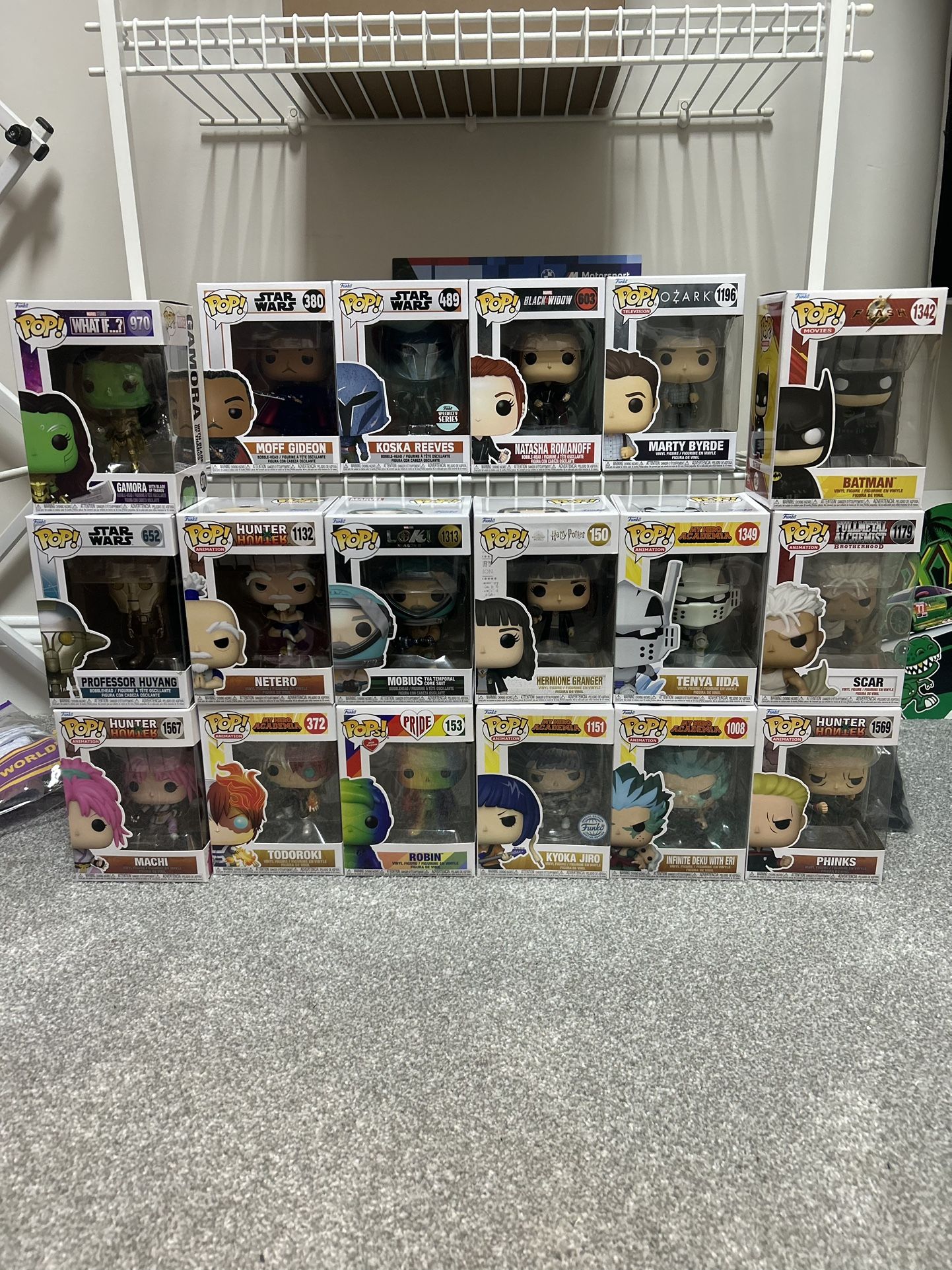 $6 Funko Pops For Sale All Cased & Protected! Message me before buying & shoot me your best offer!