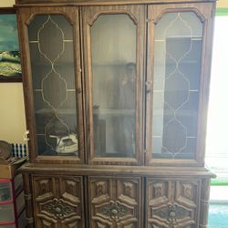 Antique China Cabinet 