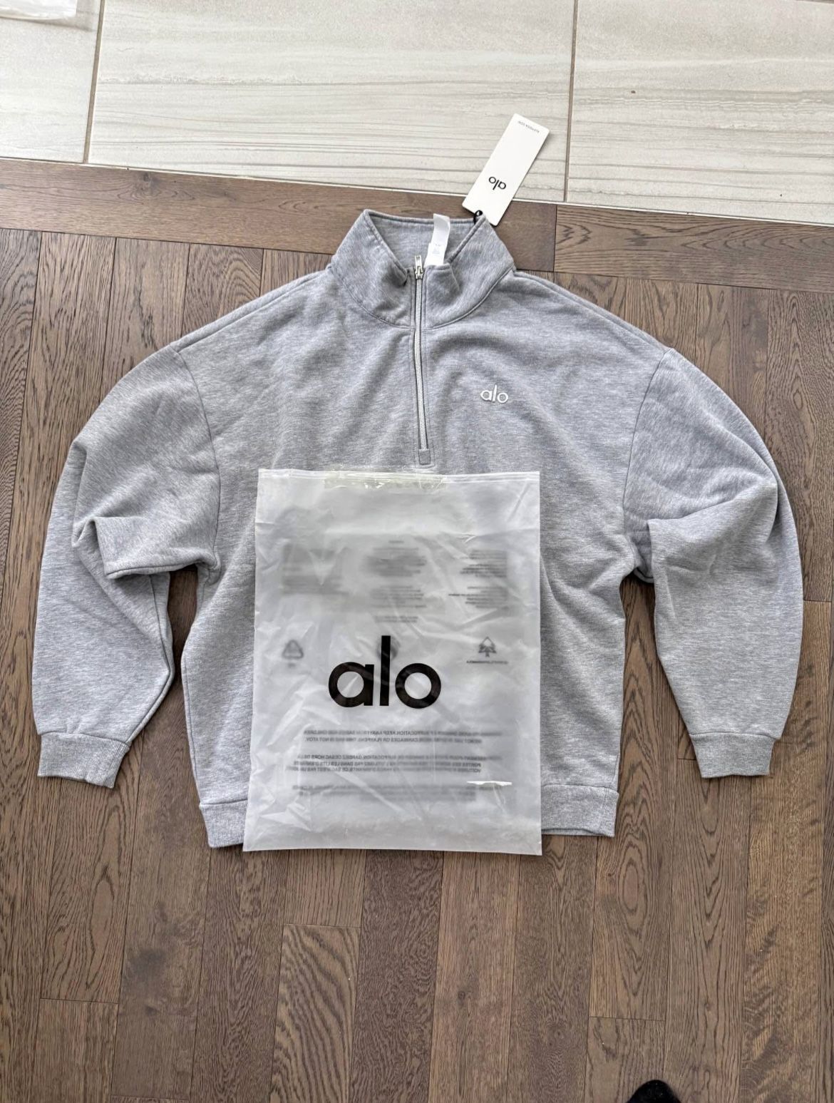 Alo Quarter Zip Jacket
